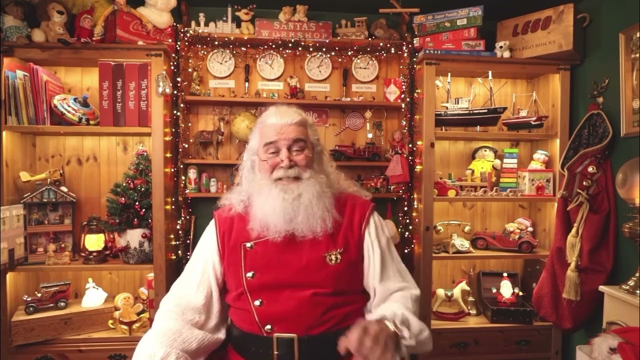 Santa visits The Mansion every December, bringing a little extra Christmas magic to families in