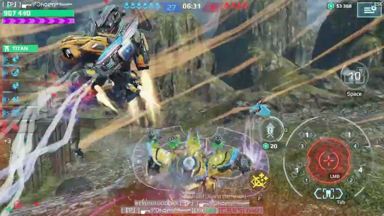 PNS VS 匚卂ㄖ丂 Clan - War Robots - WR