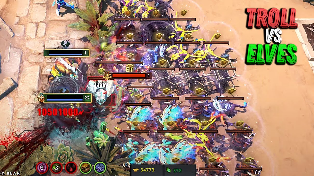 Your Favorite Troll VS Elves 3