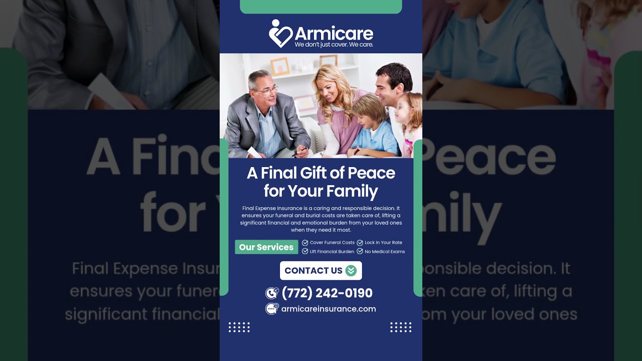 Give your family a final gift of peace. | Armicare | Call Now