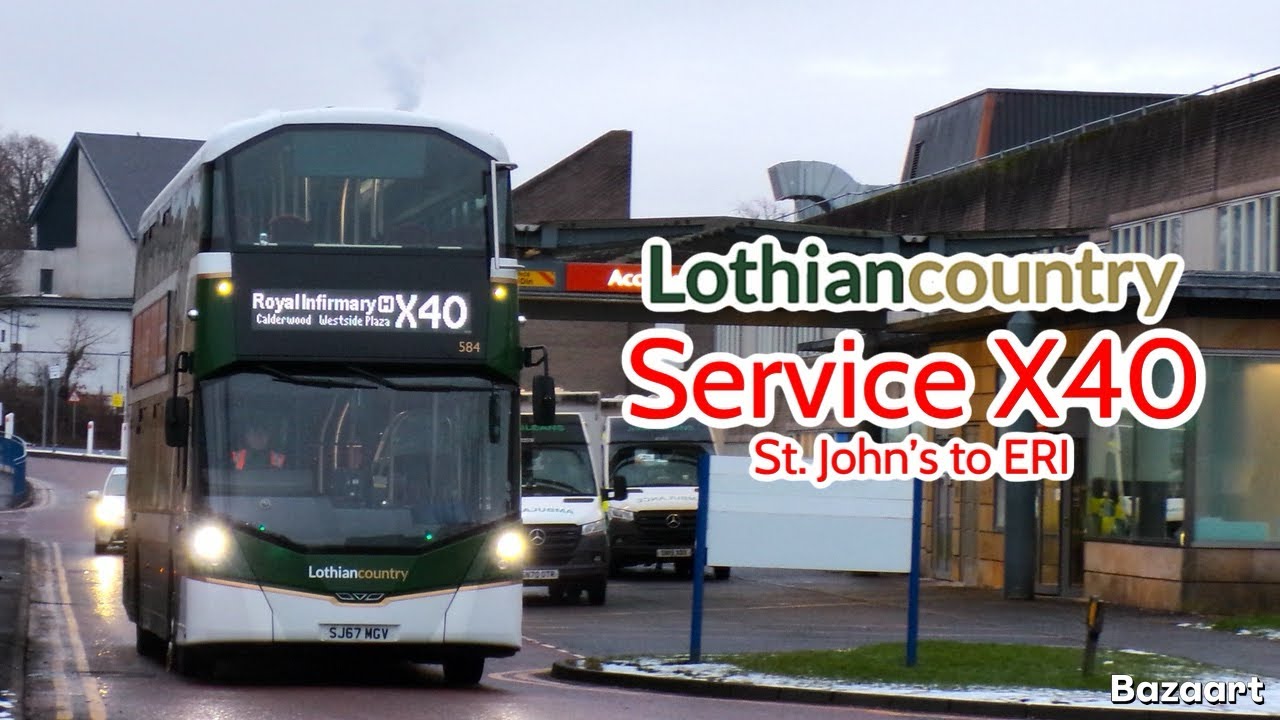 Lothian Country Service X40 St. John’s to ERI • Gemini 3H 584 SJ67MGV