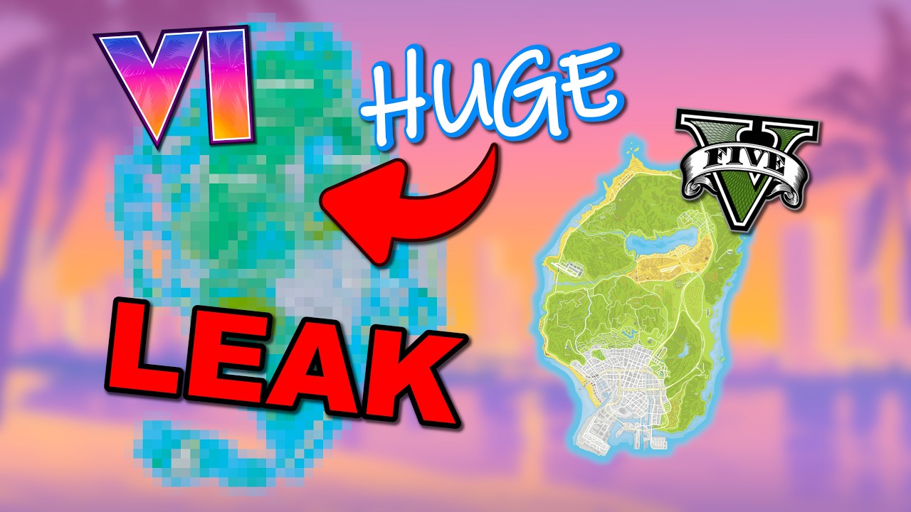 Насколько велика слитая карта GTA 6?