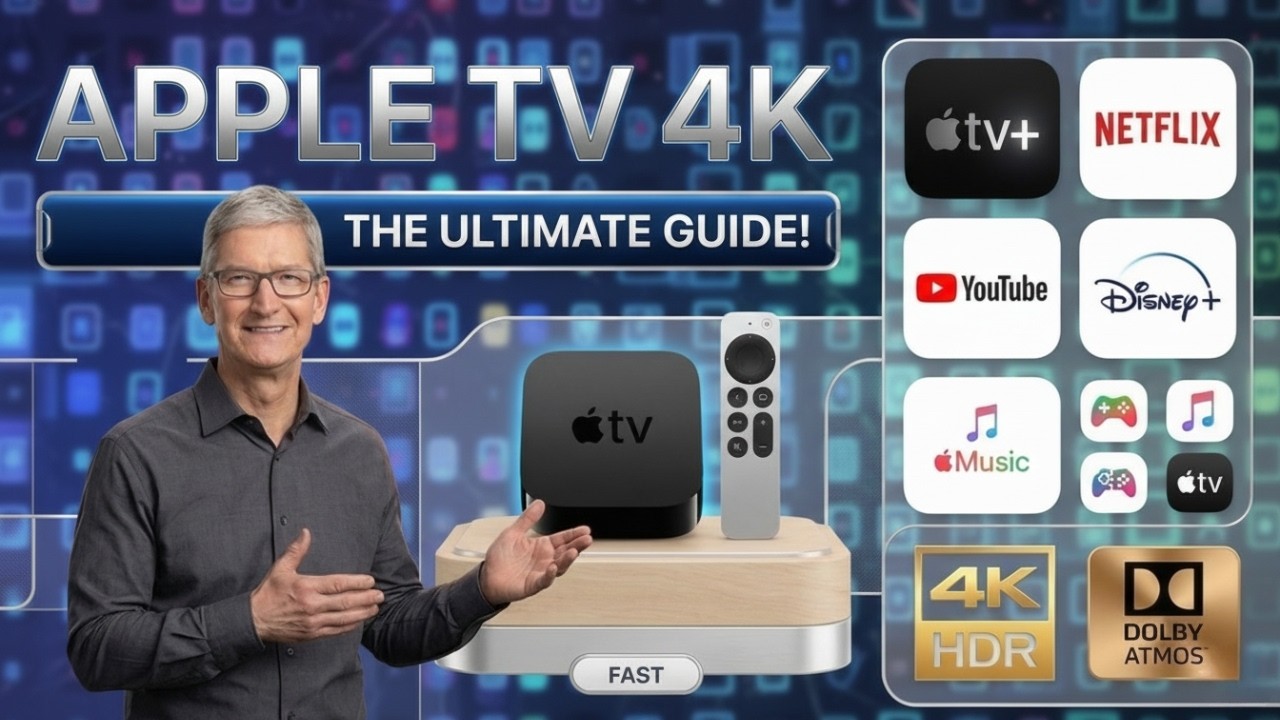 Новая Apple TV (2026) — наконец-то 8K, чип A19 и убийца консолей!