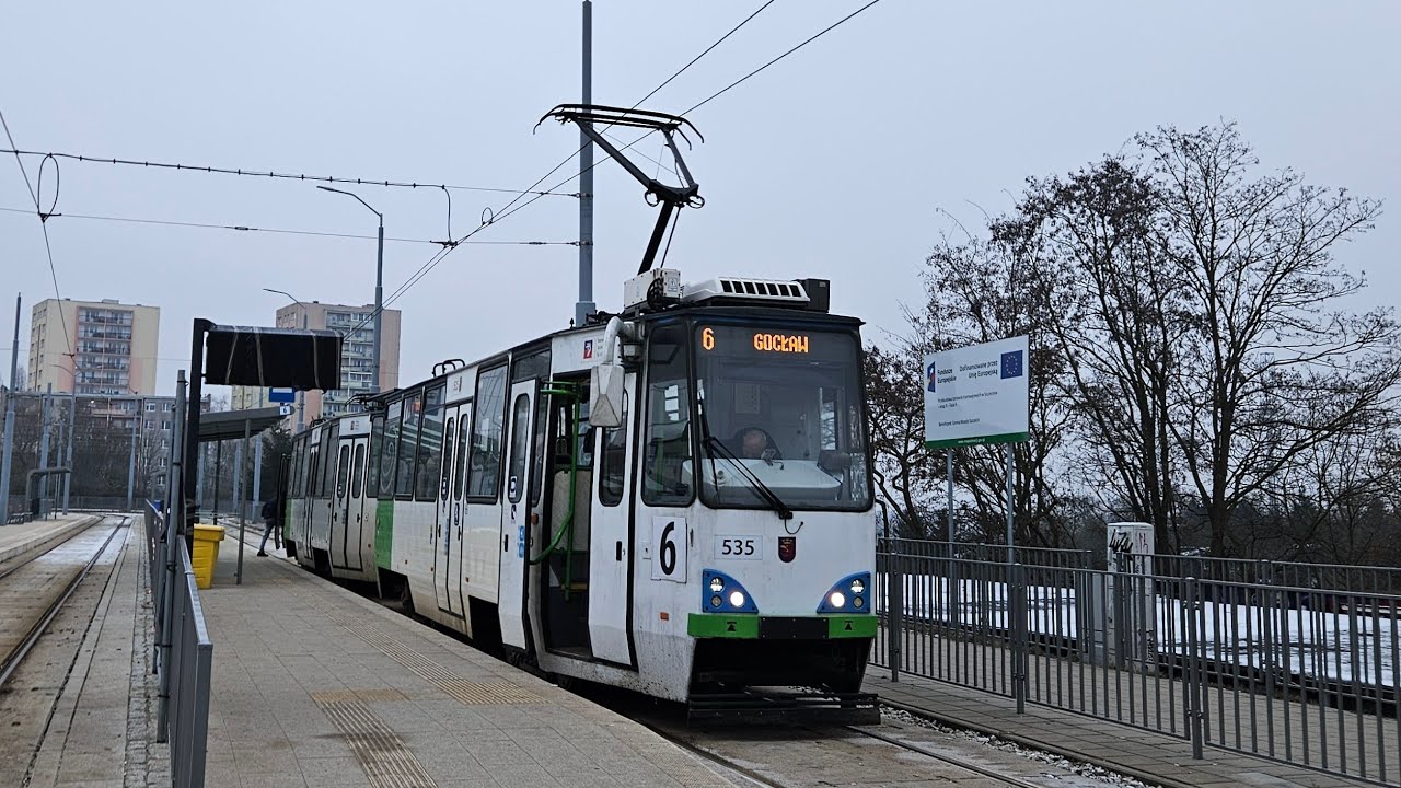 Tramwaje Szczecińskie - Konstal 105Ng/2015 #535 + #536 | 🚊6