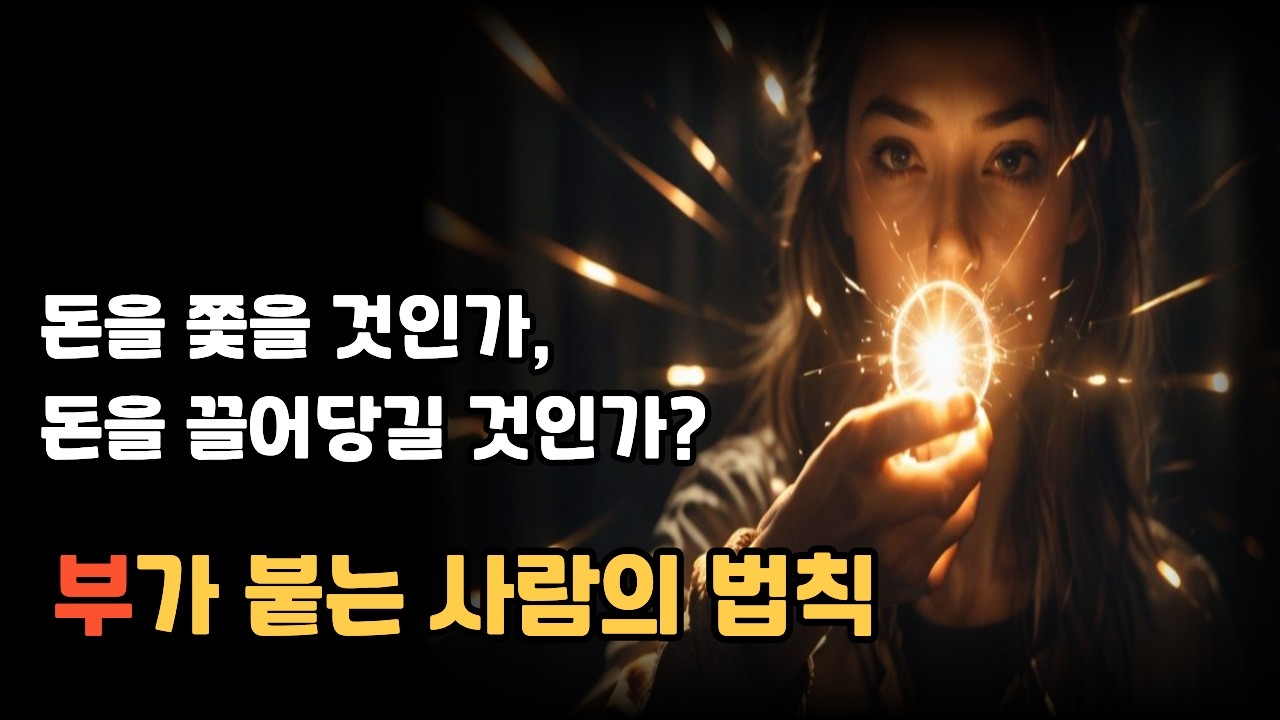 돈을 쫓는 사냥꾼인가, 부를 끌어당기는 자석인가? 인생을 바꾸는 양자 도약의 비밀