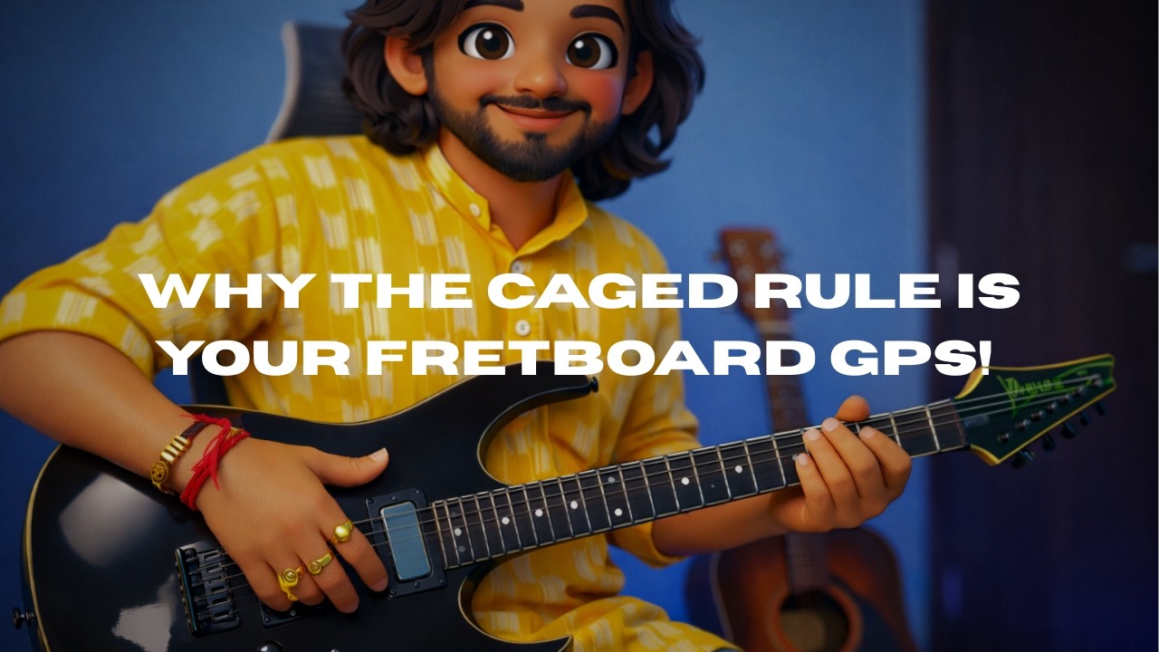 Why the CAGED Rule is Your Fretboard GPS! Full Detail Lesson in Hindi