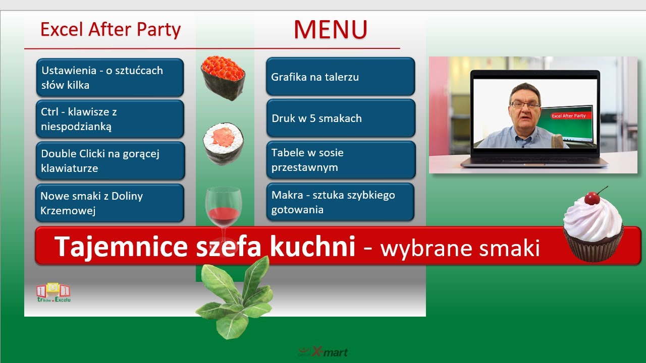 EXCEL TRIKI: wybrane triki na zakończenie serii 101 trik&oacute;w w Excelu