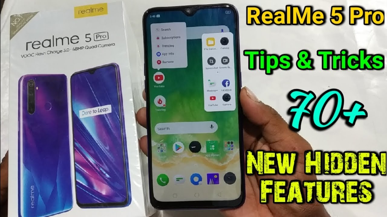 RealMe 5 Pro Tips and Tricks | 70+ New Hidden Features | RealMe 5 Pro Tips & Tricks in Hindi