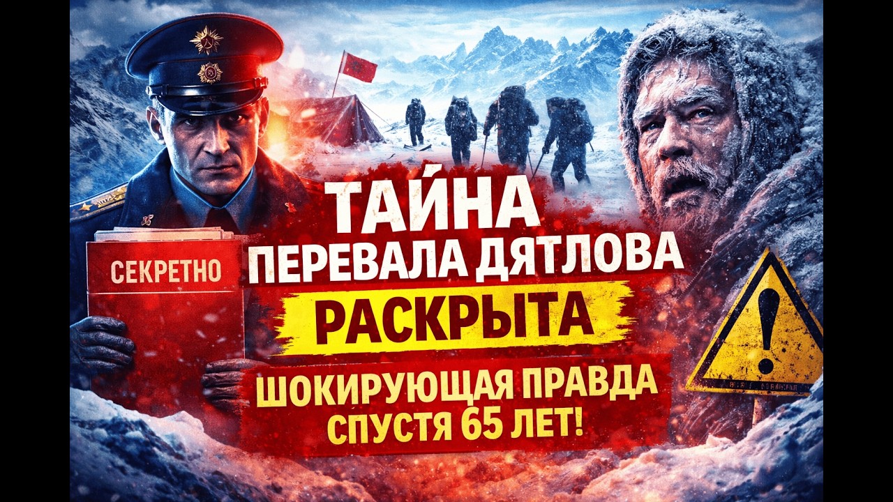 ТАЙНА ПЕРЕВАЛА Дятлова РАСКРЫТА: шокирующая правда спустя 65 лет!