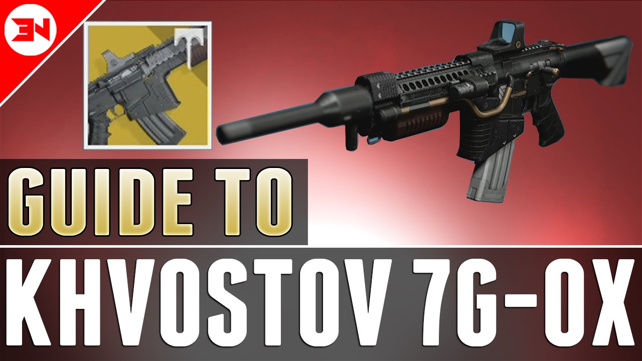 How To Get The Exotic Khvostov 7G-OX - Schematics / Weapon Parts & Page Locations Walkthrough