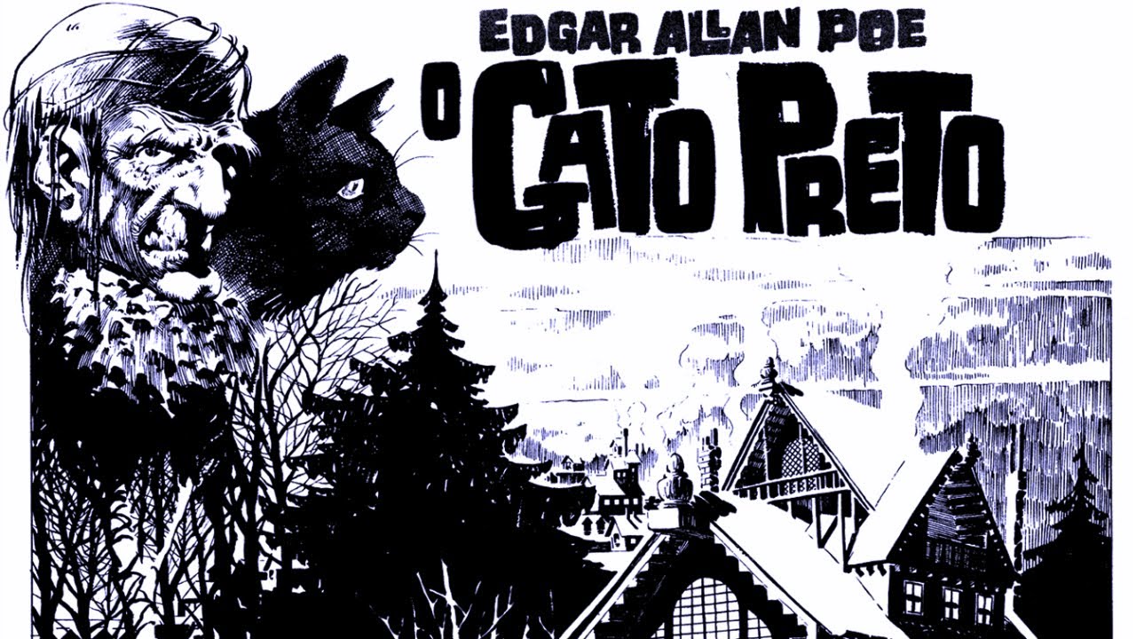 TERROR E SUSPENSE   - O GATO PRETO  /   HQ