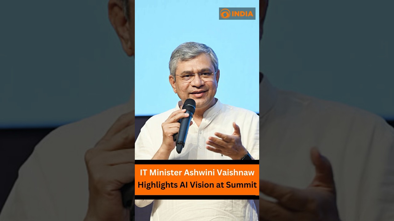 IT Minister Ashwini Vaishnaw Highlights AI Vision at Summit