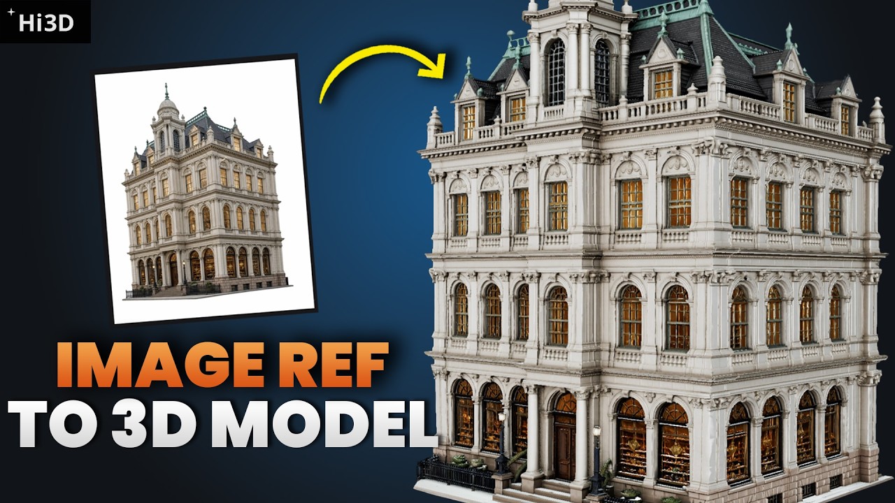 Какой ИИ-генератор 3D реально работает? Тестируем Hi3D V3.0