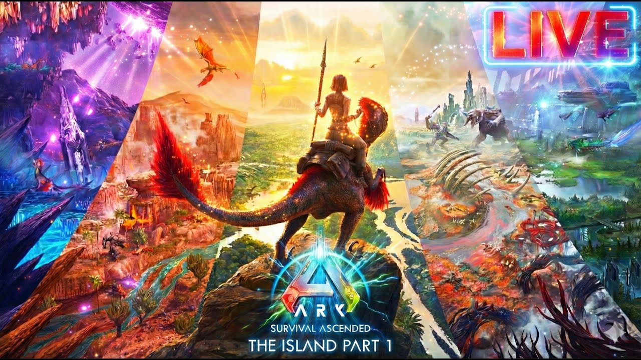 ARK Ascended Live | The Island Part 3