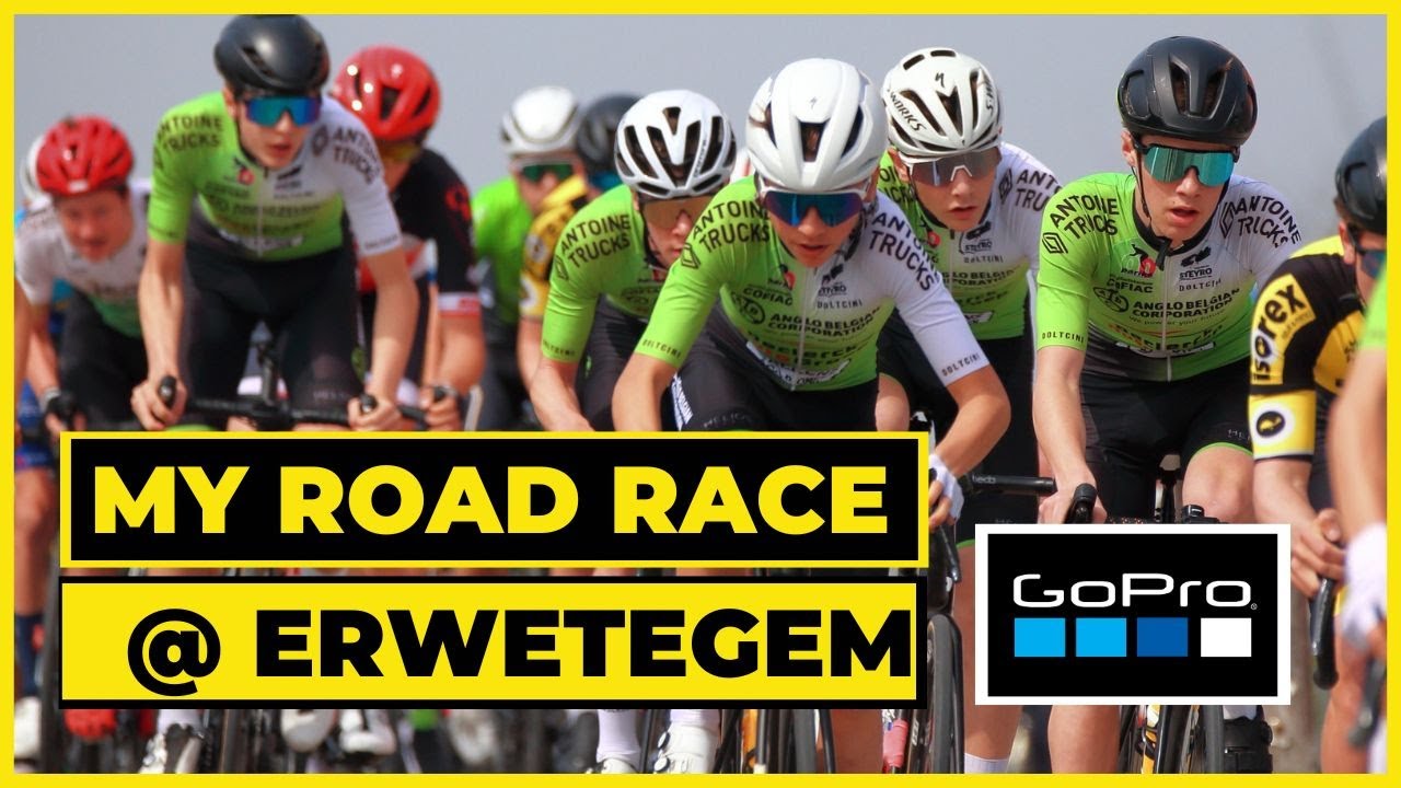 MY FIRST ROAD RACE OF THIS SEASON @ ERWETEGEM (BELGIUM)  - GO PRO LAP - ON BOARD CAMERA