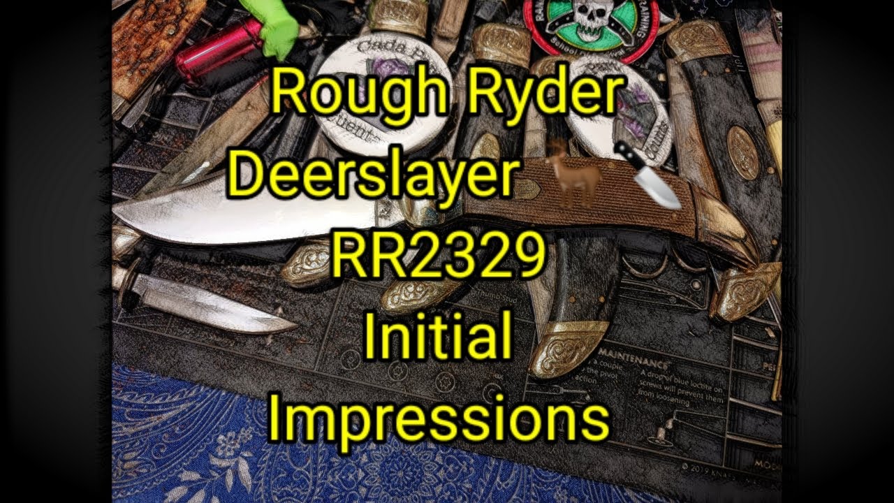 (1526) Rough Ryder Deerslayer 🦌🔪 RR2329