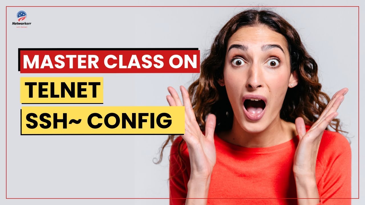 Telnet vs SSH Explained  Master Configuration Session 🔐