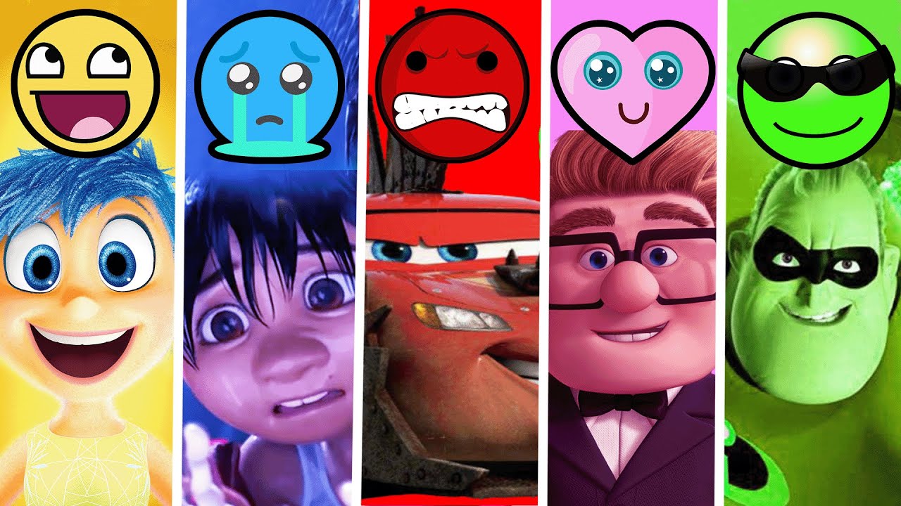 Pixar's Happiest😁, Saddest😭, Angriest😡, Loveliest😍 and Coolest😎 Music