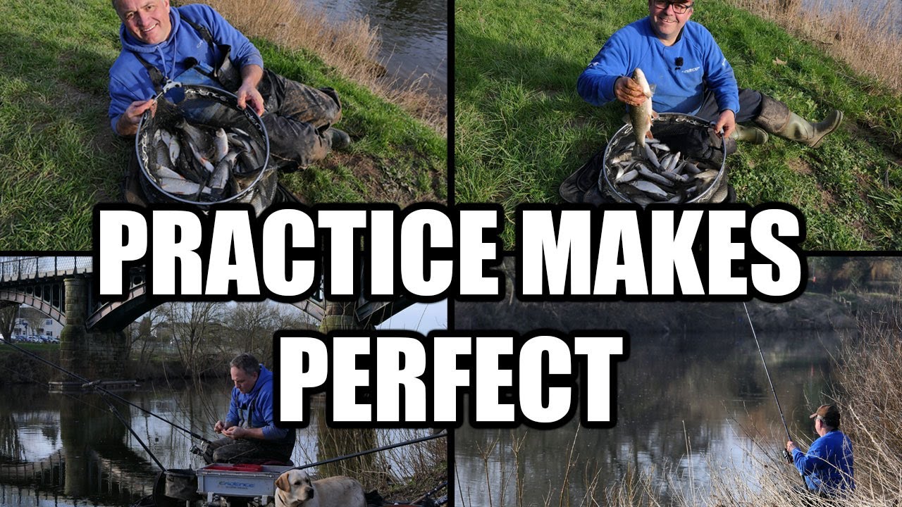 Practice makes perfect! Chub and dace fishing on the River Wye