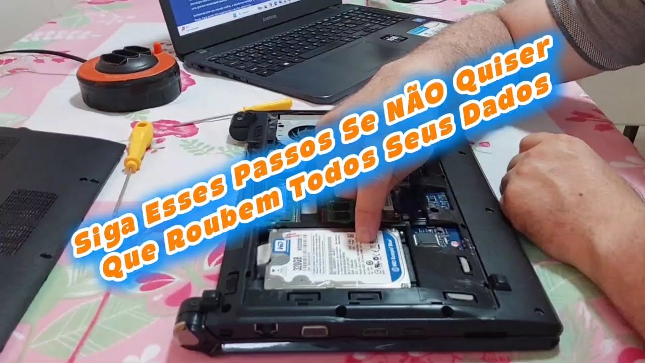 Cuidado ao descartar seu notebook!