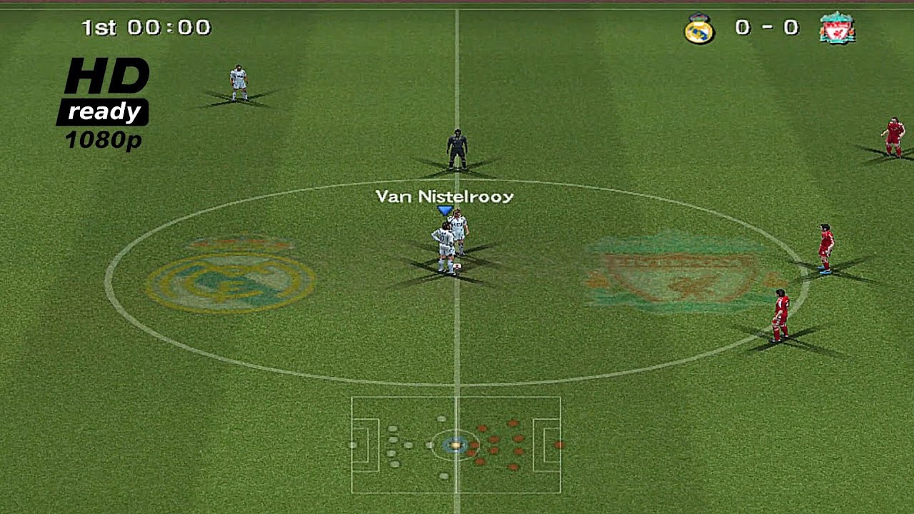 PES 6 - Liverpool  vs  Real Madrid  [1080p60]