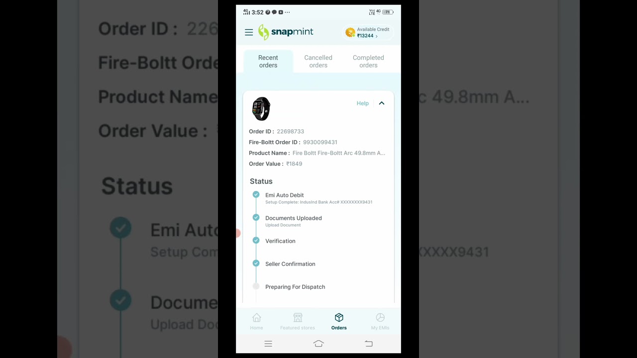 Shop Smart watches on EMI using DebitCard - Snapmint