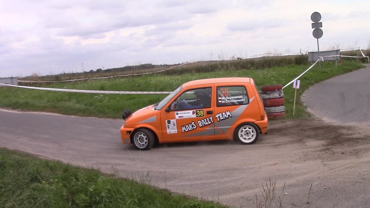 Rally Masters Świdnica 2019 - Michał Szymański / Mateusz Chmielewski - Fiat Cinquecento