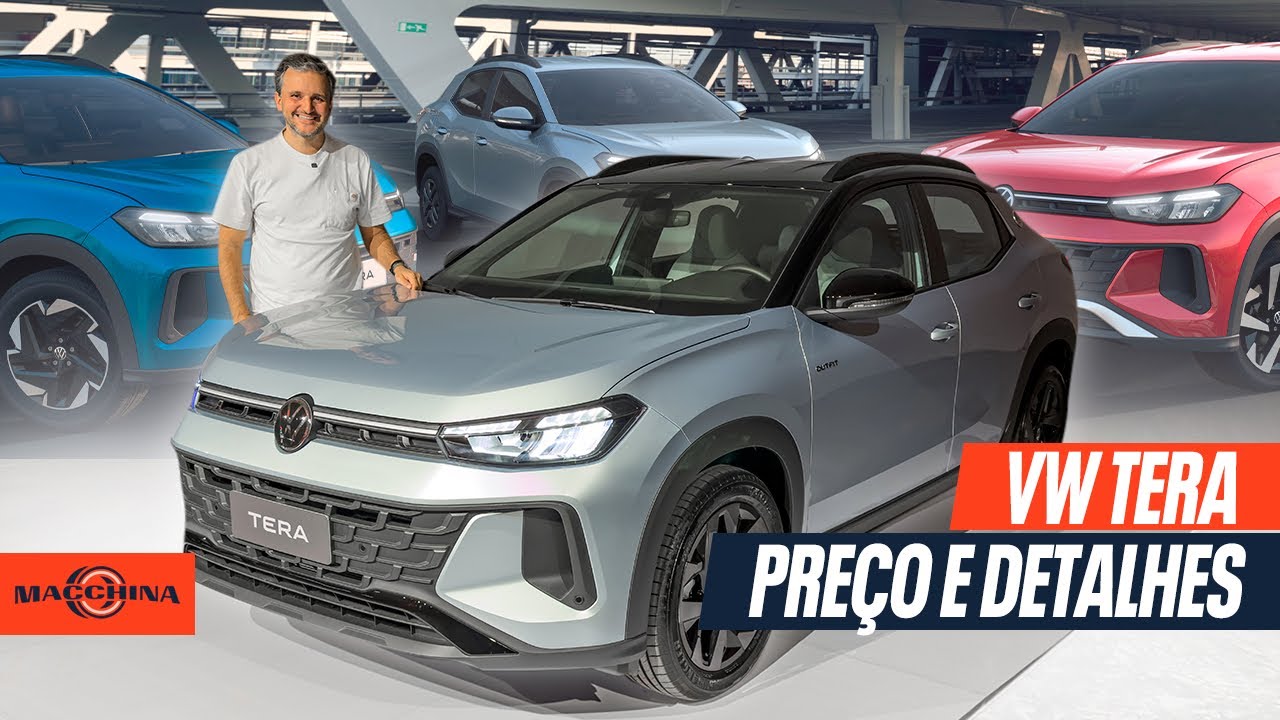 Novo VW Tera em detalhes! Preços e mostrei as diferenças das versões.