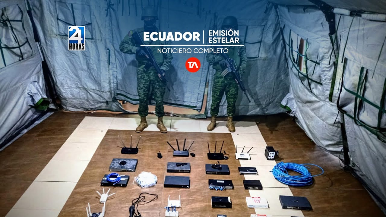 Noticiero de Ecuador (Emisión Estelar 25/01/2024)