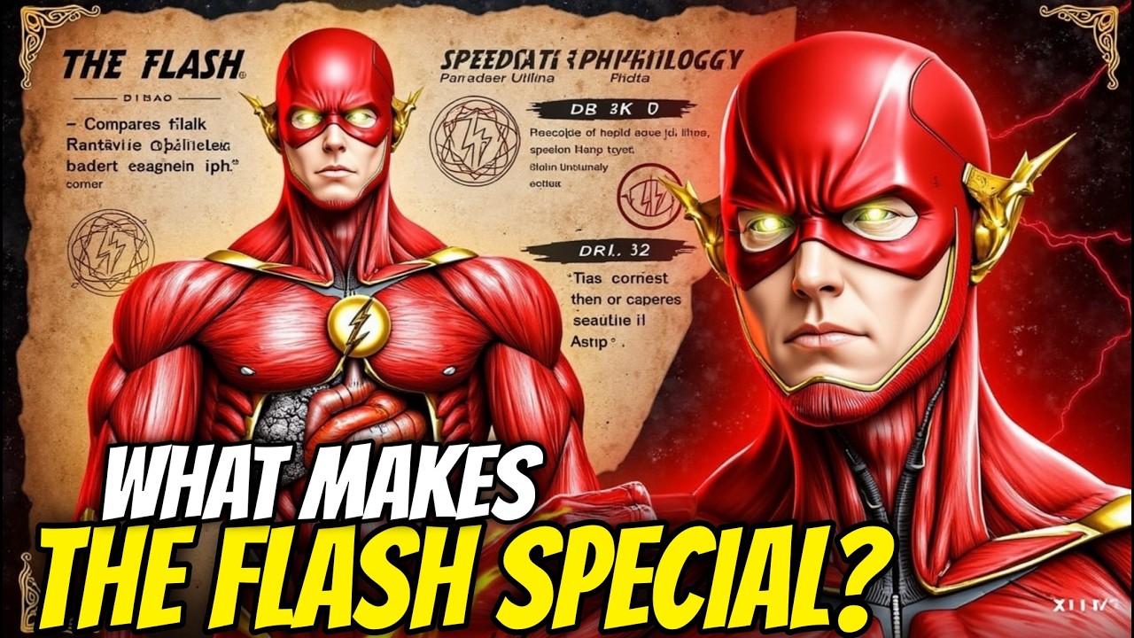 ANATOMY OF THE FLASH | HOW STRONG IS HE? WHY IS HE CONSIDERED A GOD?