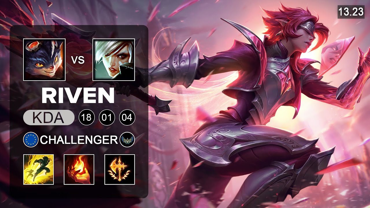 Riven vs Rumble Top - EUW Grandmaster - Patch 13.23 Season 13