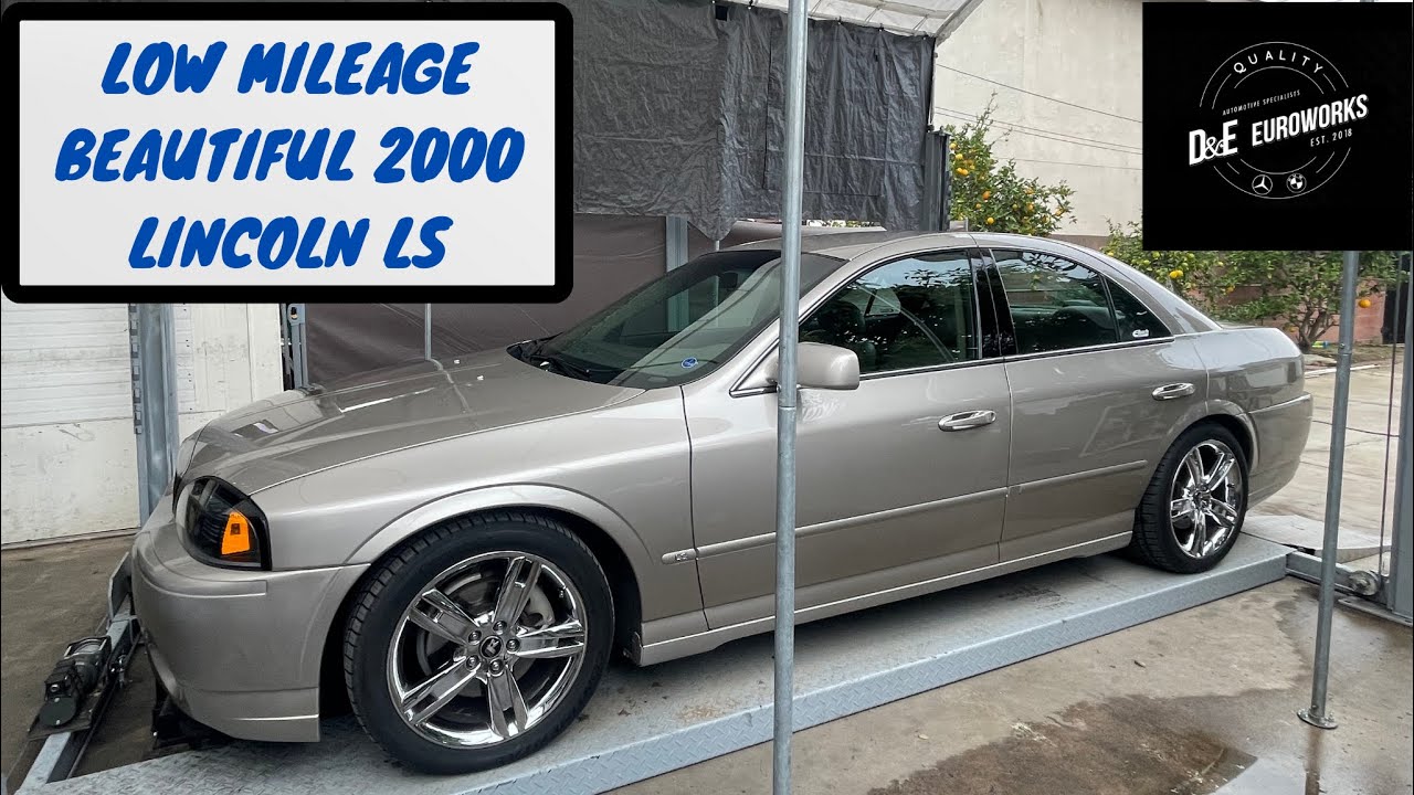 Beautiful and Rare 2000 Lincoln LS Lowered with Jaguar S-Type R wheels. OUTSIDE, INSIDE, UNDERSIDE.