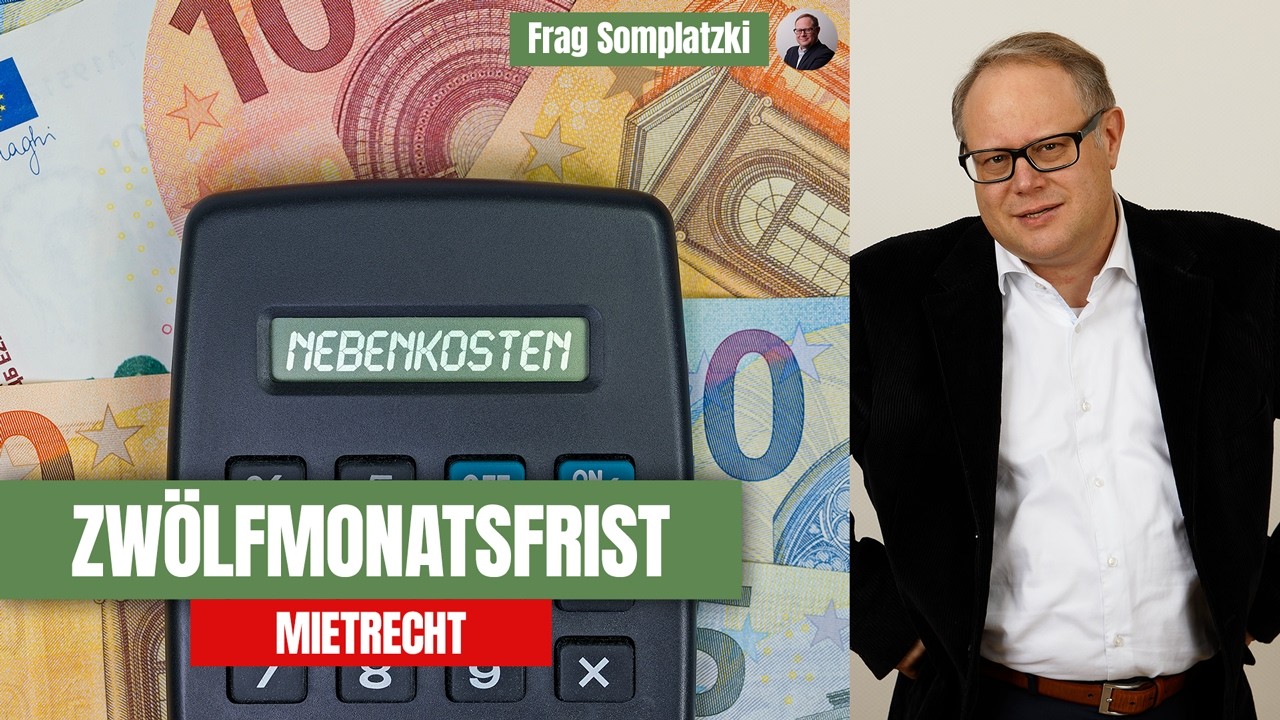 Kann ich verlangen, dass die Nebenkostenabrechnung früher kommt? | Frag Somplatzki!