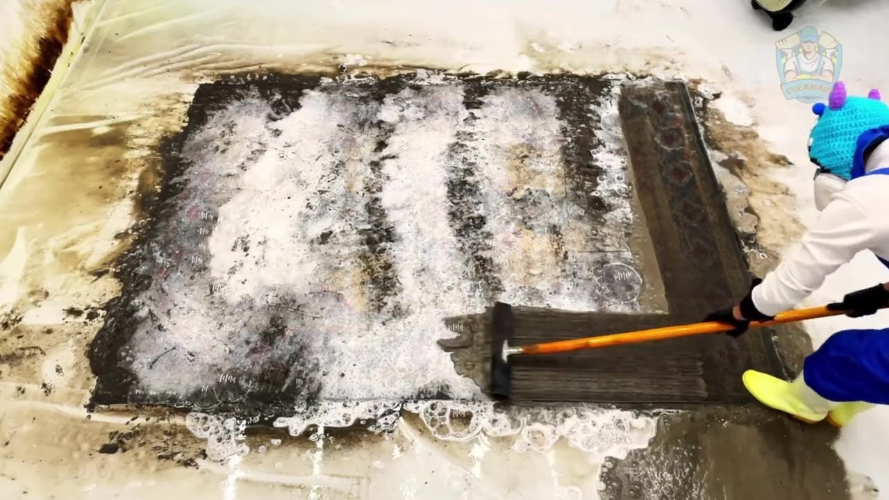 Satisfying Rug Cleaning Compilation ASMR ~ ASMR Rug Team 