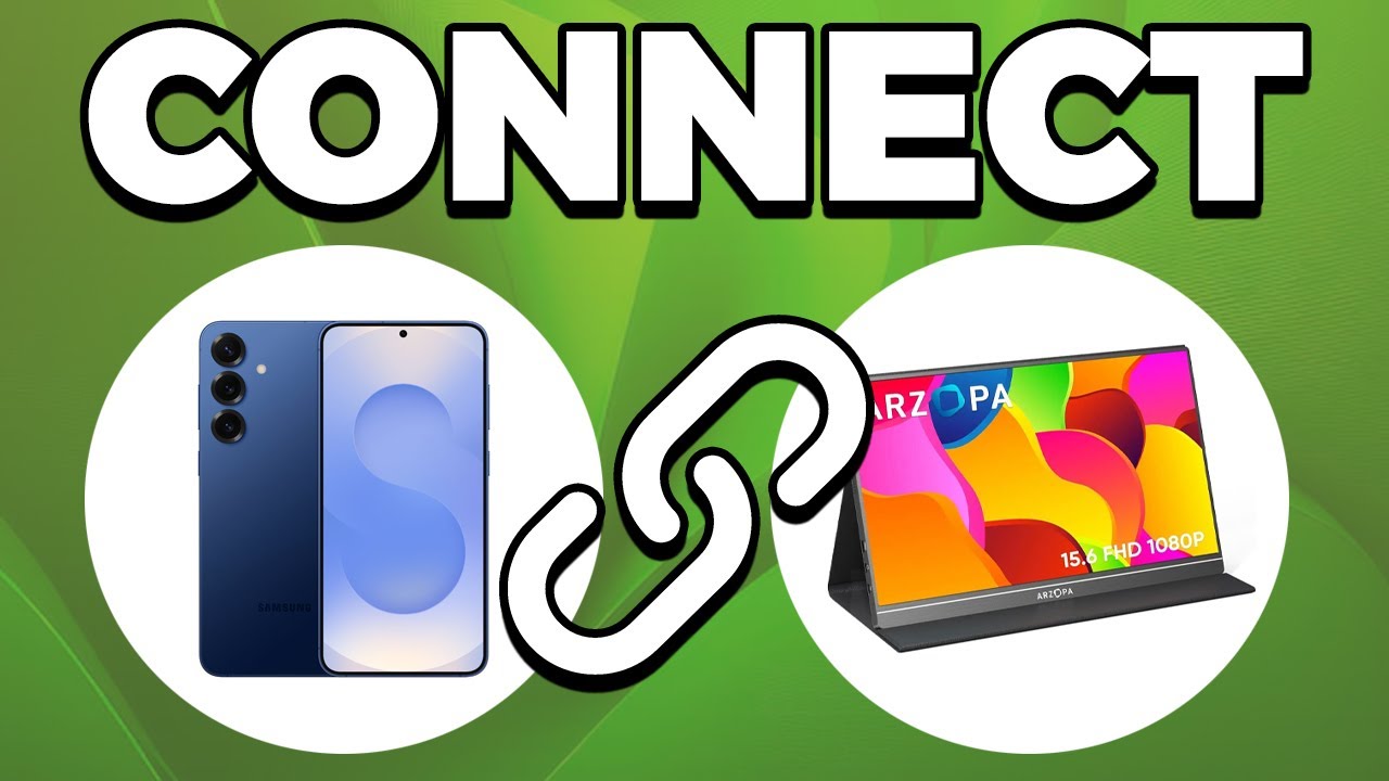 How To Connect Android Phone To Arzopa Portable Monitor