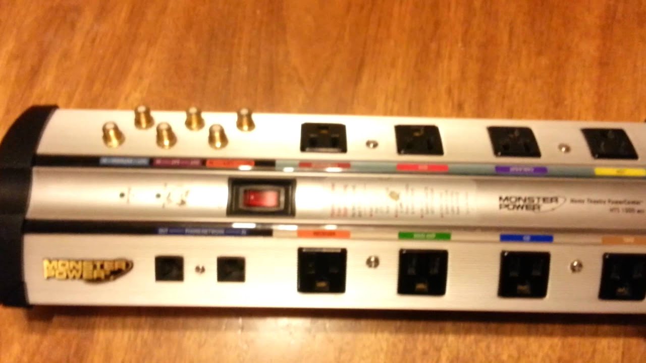 Monster Power surge protector loud Humm
