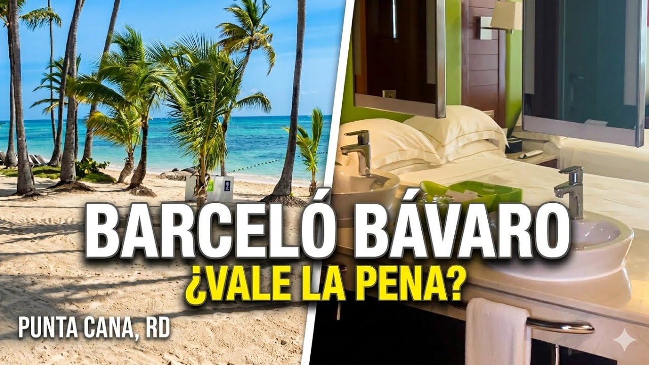 ¿Vale la pena el Hotel Barceló Bávaro Palace Punta Cana para ir en familia? 👨‍👩‍👧‍👦🌴