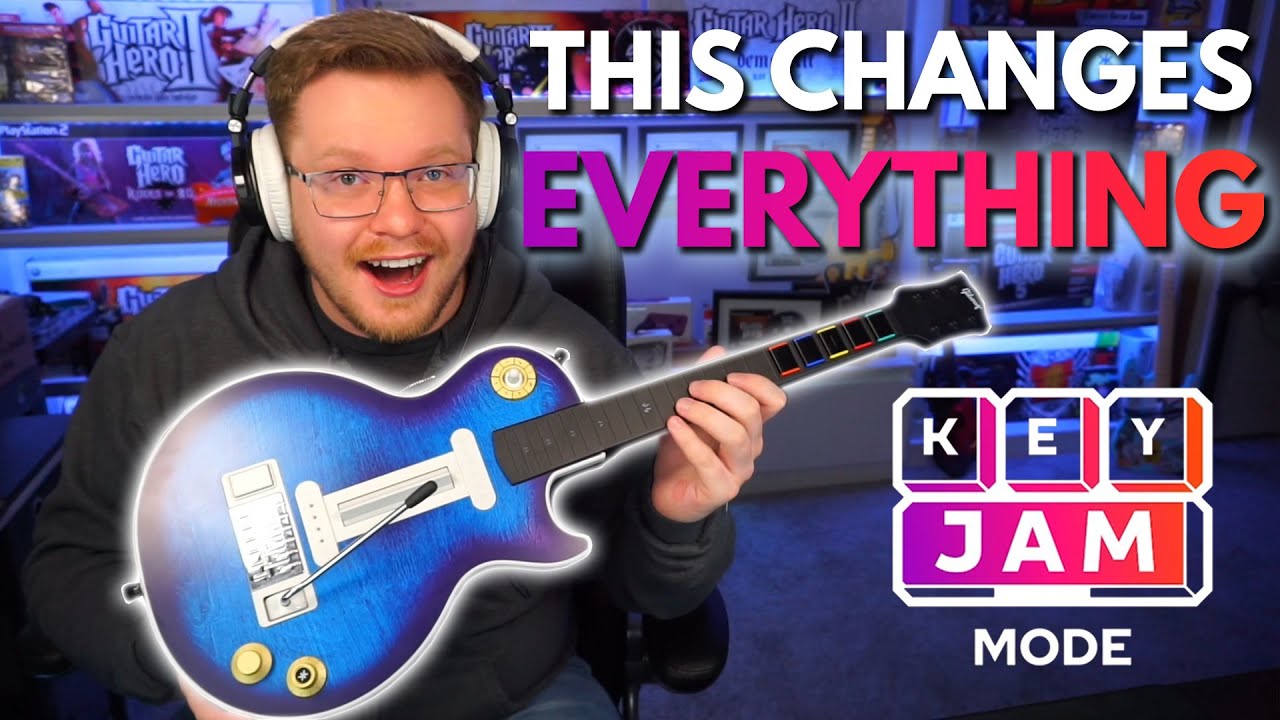 The CRKD Guitar can be a KEYBOARD now - Introduction to KeyJam mode!