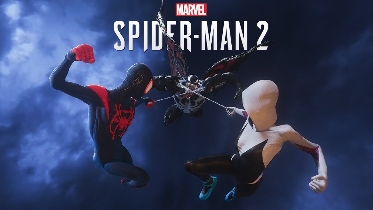 *Boss Fight* Gwen & Miles VS Venom ( Spider-Man 2 MOD )