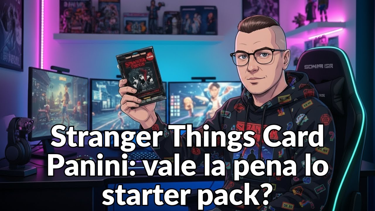 🧇 Stranger Things Card Panini: vale la pena lo starter pack?