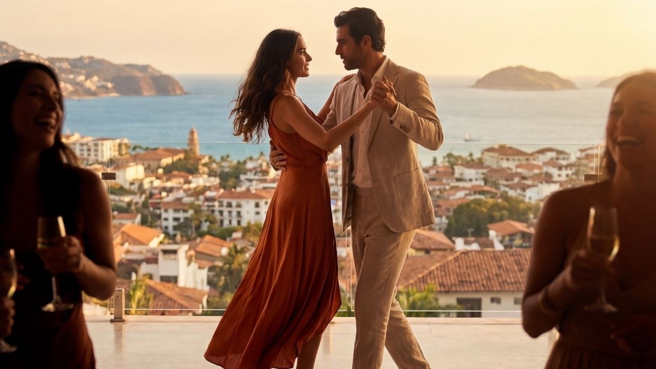 B&aacute;ilame Despacio &ndash; Acoustic Latin Dance | Romantic Sunset Rooftop (2026)