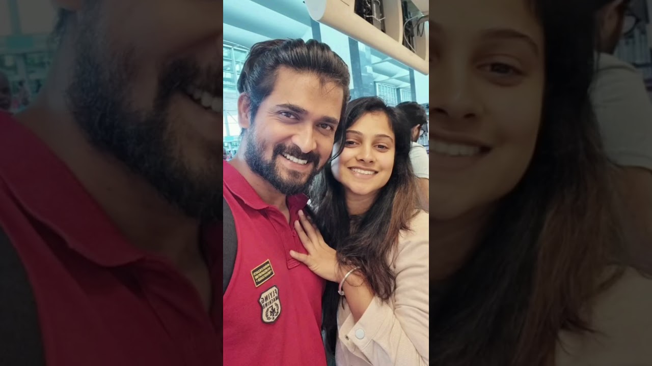 ❤️❤️ #chandan #kavitha #kannada #couples #cute #husband #wife #stars