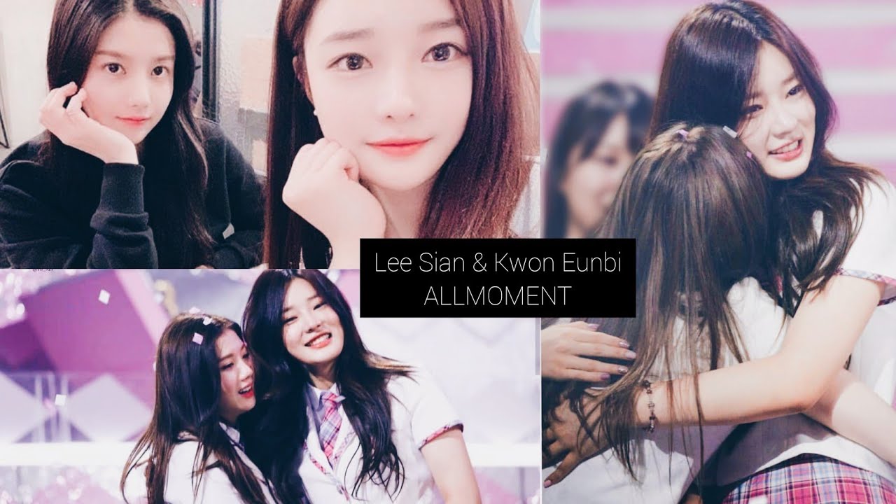 Kwon Eunbi - Lee Sian | ALL MOMENT (FRIENDSHIP GOALS) #sian #eunbi #produce48 #izone #bian