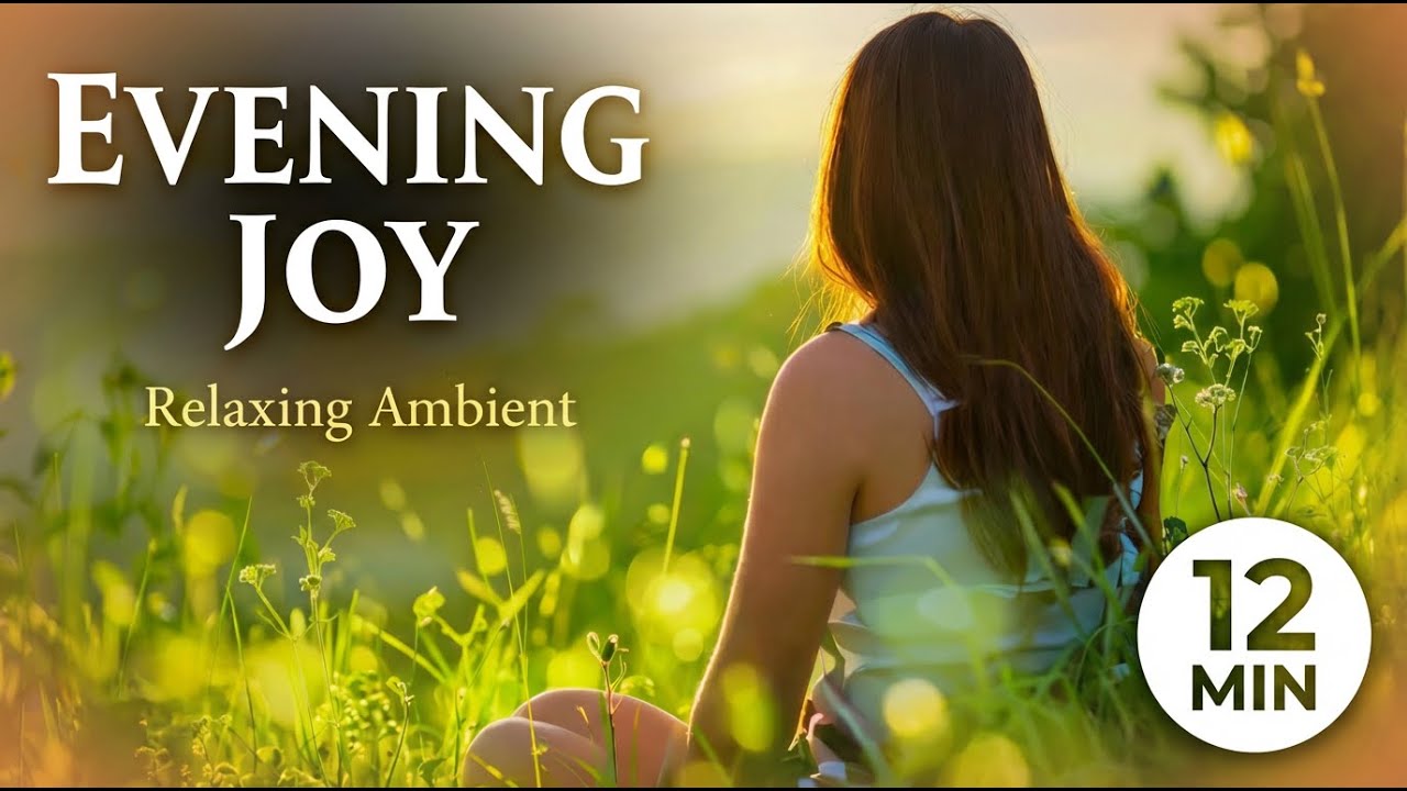 Evening Joy 🌅 | Raga Yaman Fusion – Relaxing Ambient Music (12 Minutes)