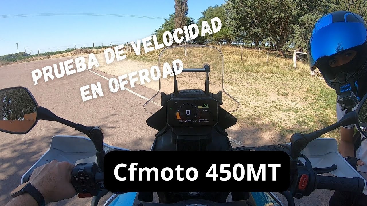 Velocidad en offroad MT450