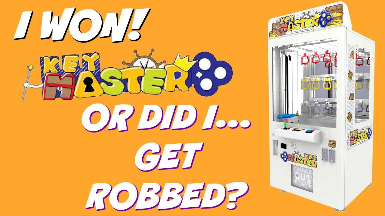 I Won on Keymaster Arcade Redemption! Or Did I Get Robbed?? Key Master Win?? Arcadejackpotpro