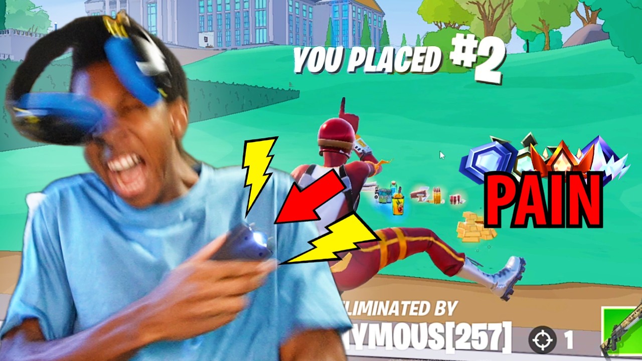 SOLO Diamond to Unreal Speedrun BUT if I die I SHOCK myself..