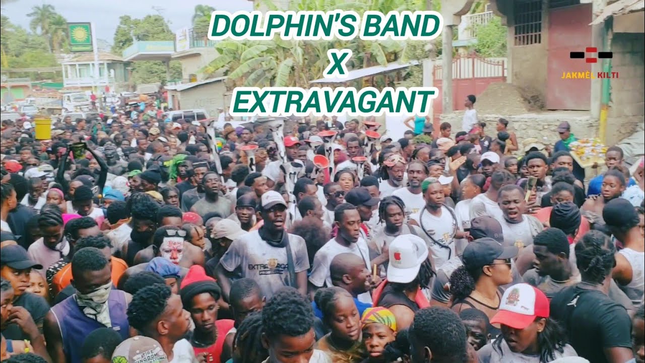 KANAVAL JACMEL 2025 MEN KIJAN DOLPHIN'S BAND AK EXTRAVAGANT T'AP METE DIFE NAN JAKMÈL.