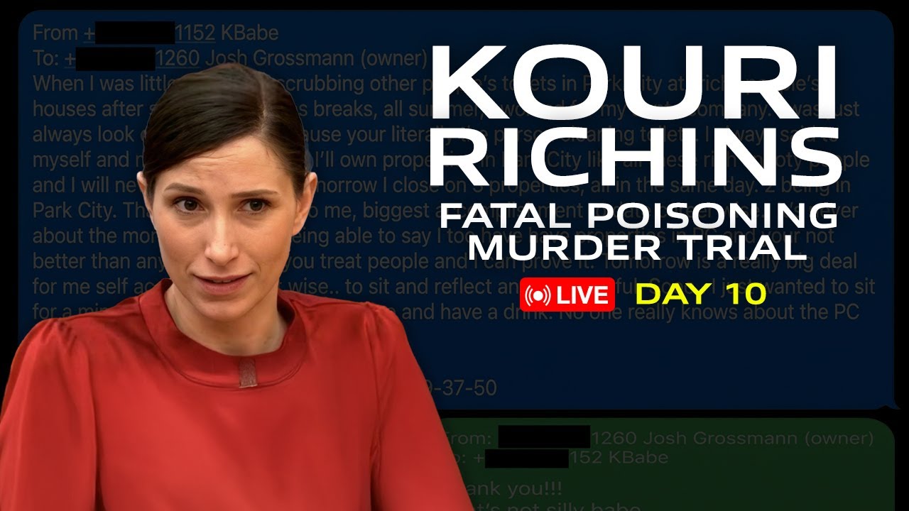 LIVE COURT: UT v. Kouri Richins: Fatal Poisoning Murder Trial ☠️ - Day 10