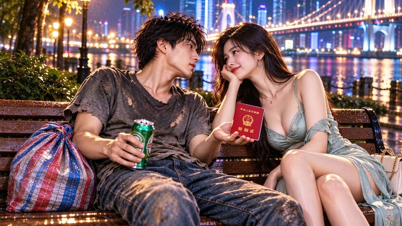 Drunk Poor Guy Hired a Beauty on a Park Bench as His Wife&mdash;She's a Multimillionaire CEO! She Agreed!